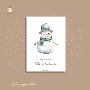 Carte noël
