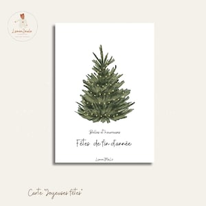 Carte Joyeuses fêtes