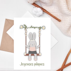 Carte lapin