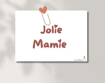 Carte Bonne fête mamie