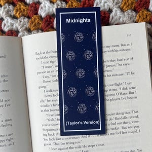 Mirrorball Bookmark | Bejewelled | Reading Gift | Song Lyrics | Bookmark | Music | Stocking Filler | TS 10
