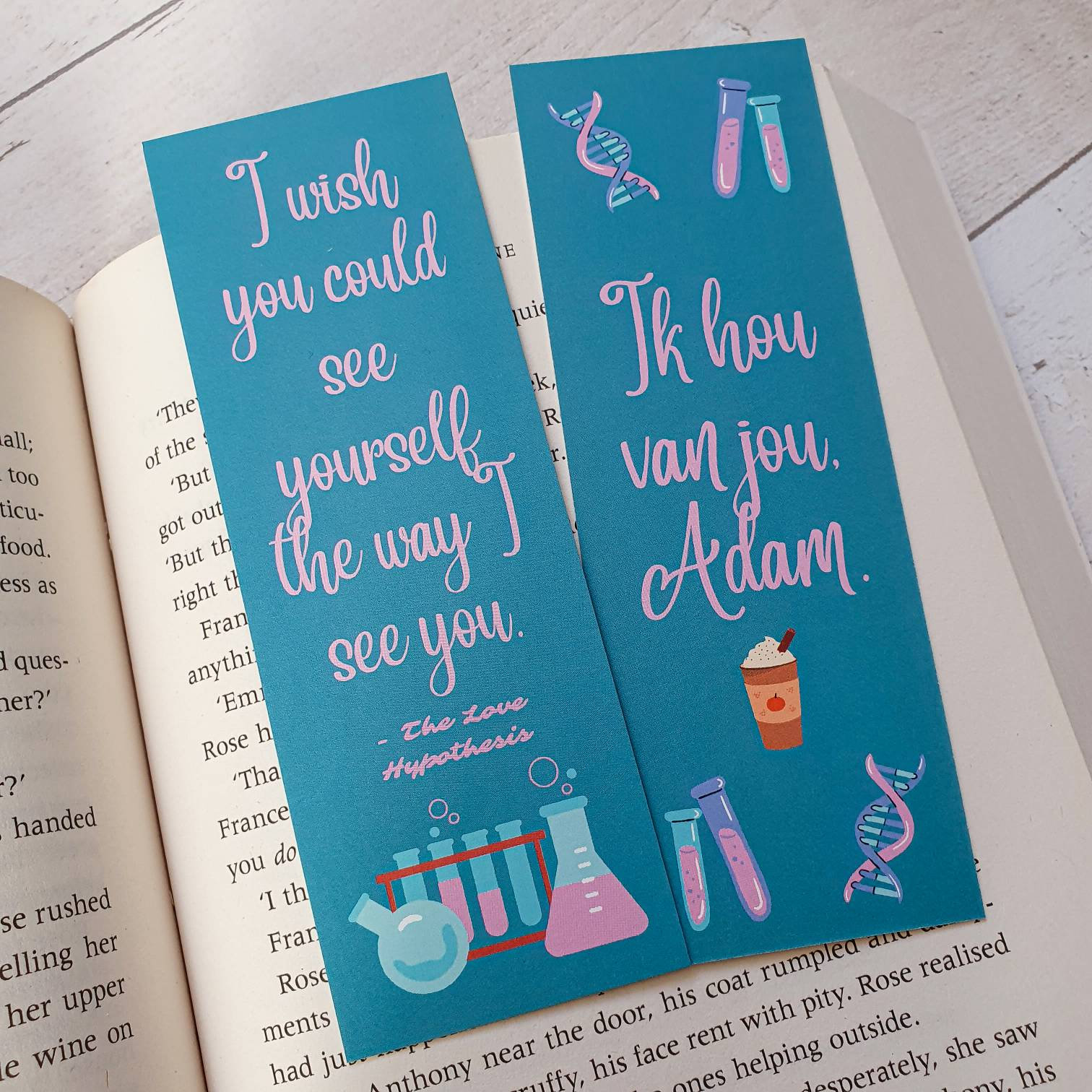 love hypothesis book mark