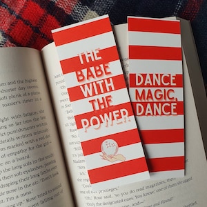 Labyrinth Inspired Bookmark | David Bowie | Reading Gift | Book Gift | Babe with the Power | Jim Henson | Labyrinth film | Dance Magic Dance