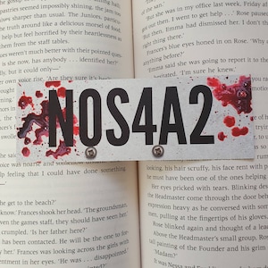 NOS4A2 inspired Bookmark | Horror | Book | Bookish | Christmasland | Reading Gift |