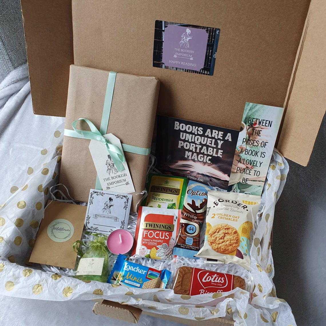 General Fiction Mystery Book Box Reading Gifts Book Gift Etsy