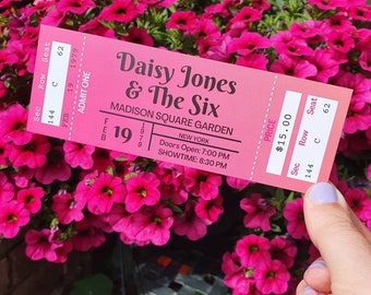 Daisy Jones & the Six Inspired Bookmark | Reading Gift | Bookish Gift | Fiction |