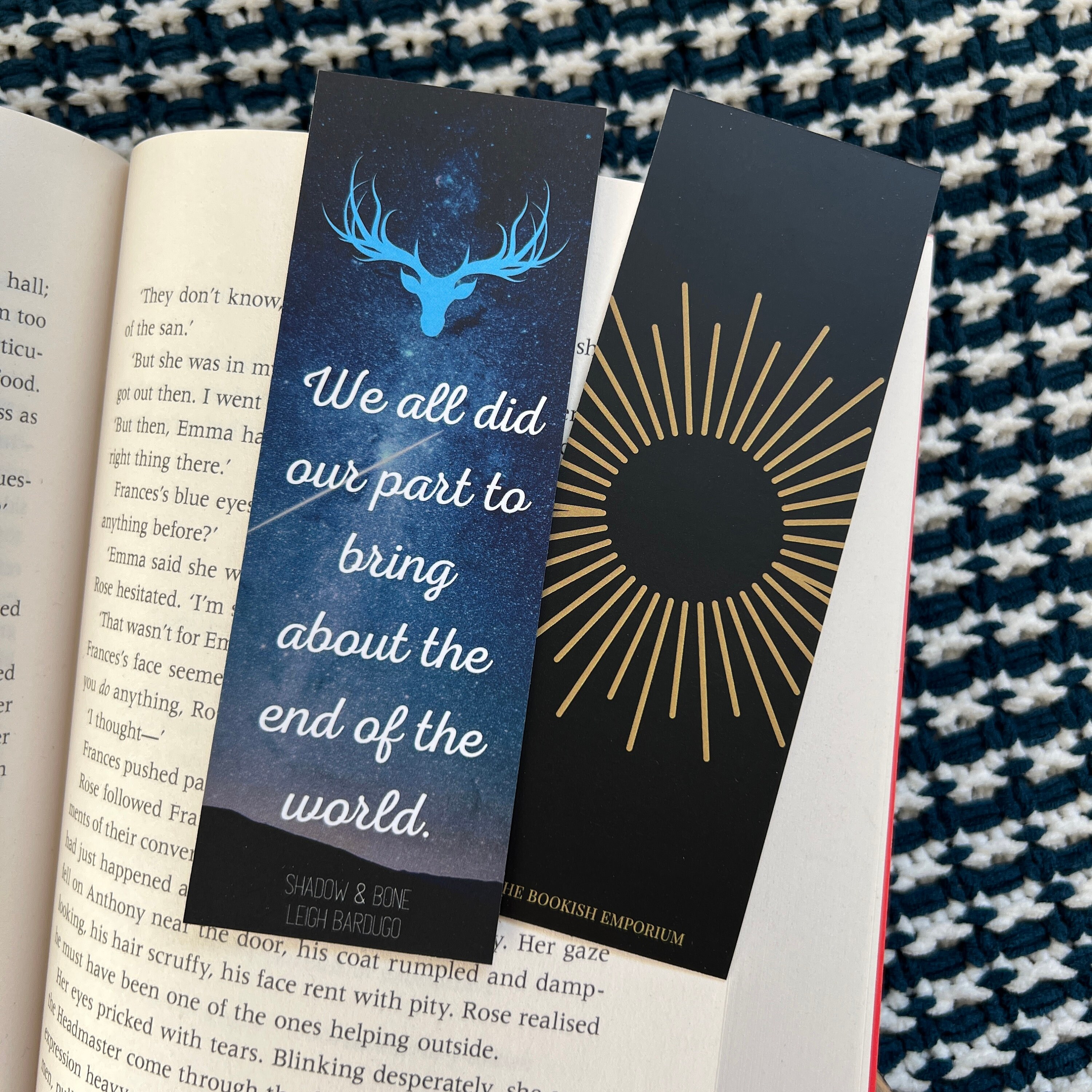 04. Grisha Verse Inspired Bookmarks Options Available 