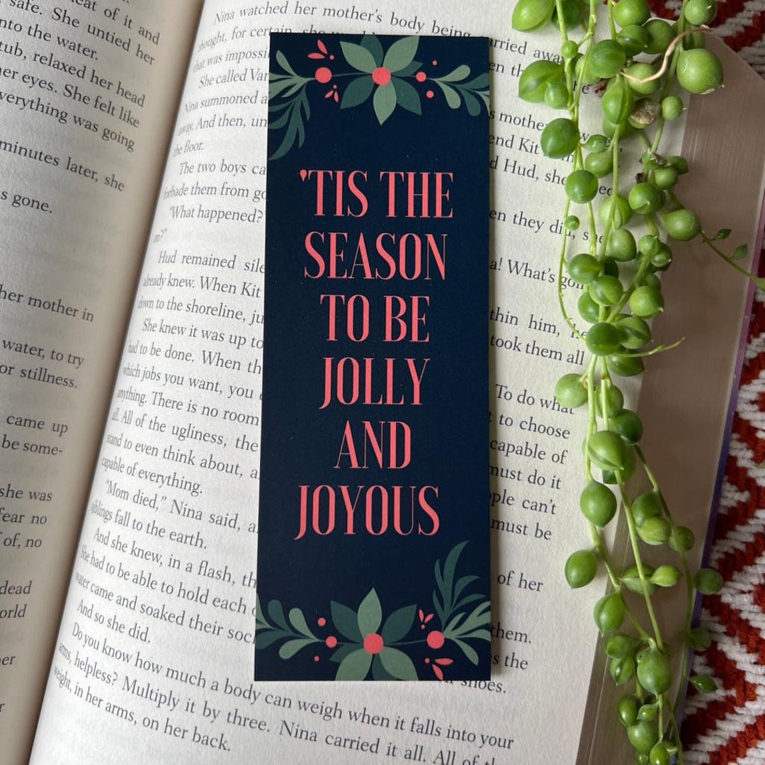 Muppet Christmas Carol Lyric Inspired Bookmark Christmas Reading Gift Book Gift Christmas Movie
