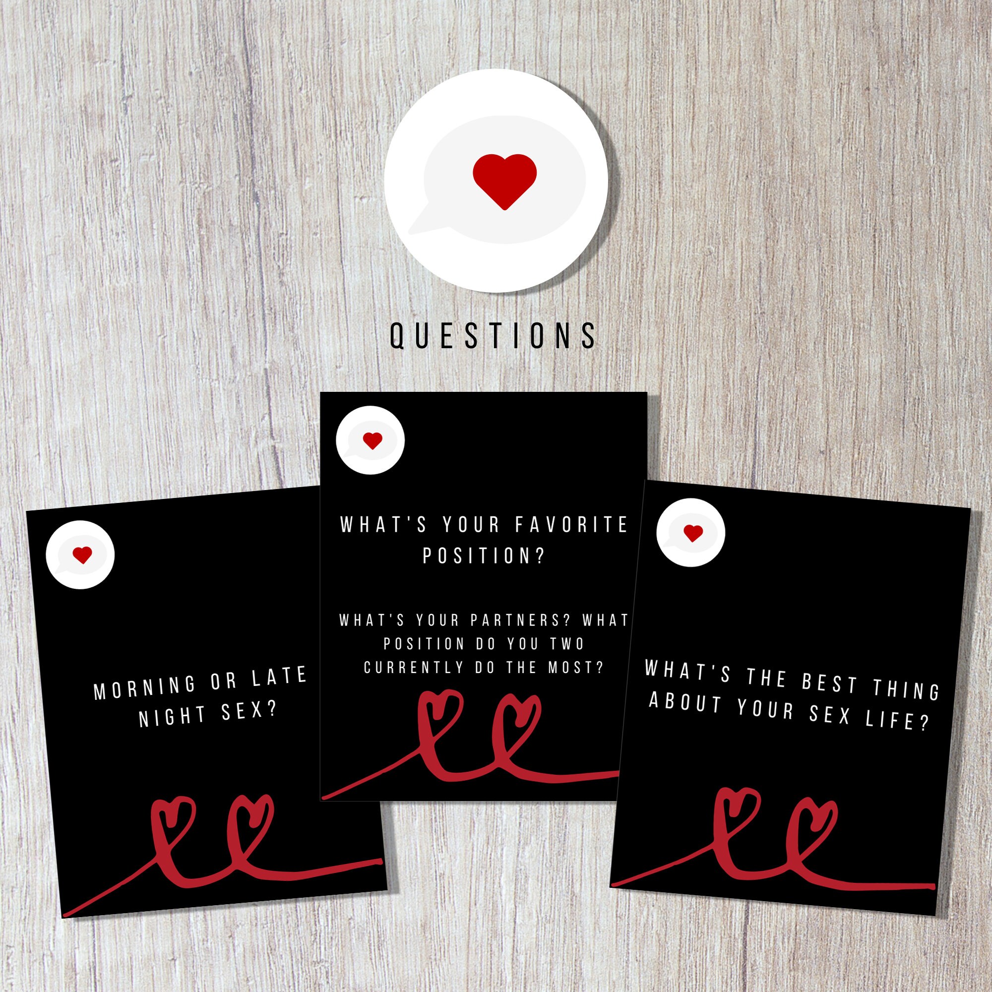 Printable Sex Card Game For Couples Intimate Card Game Etsy