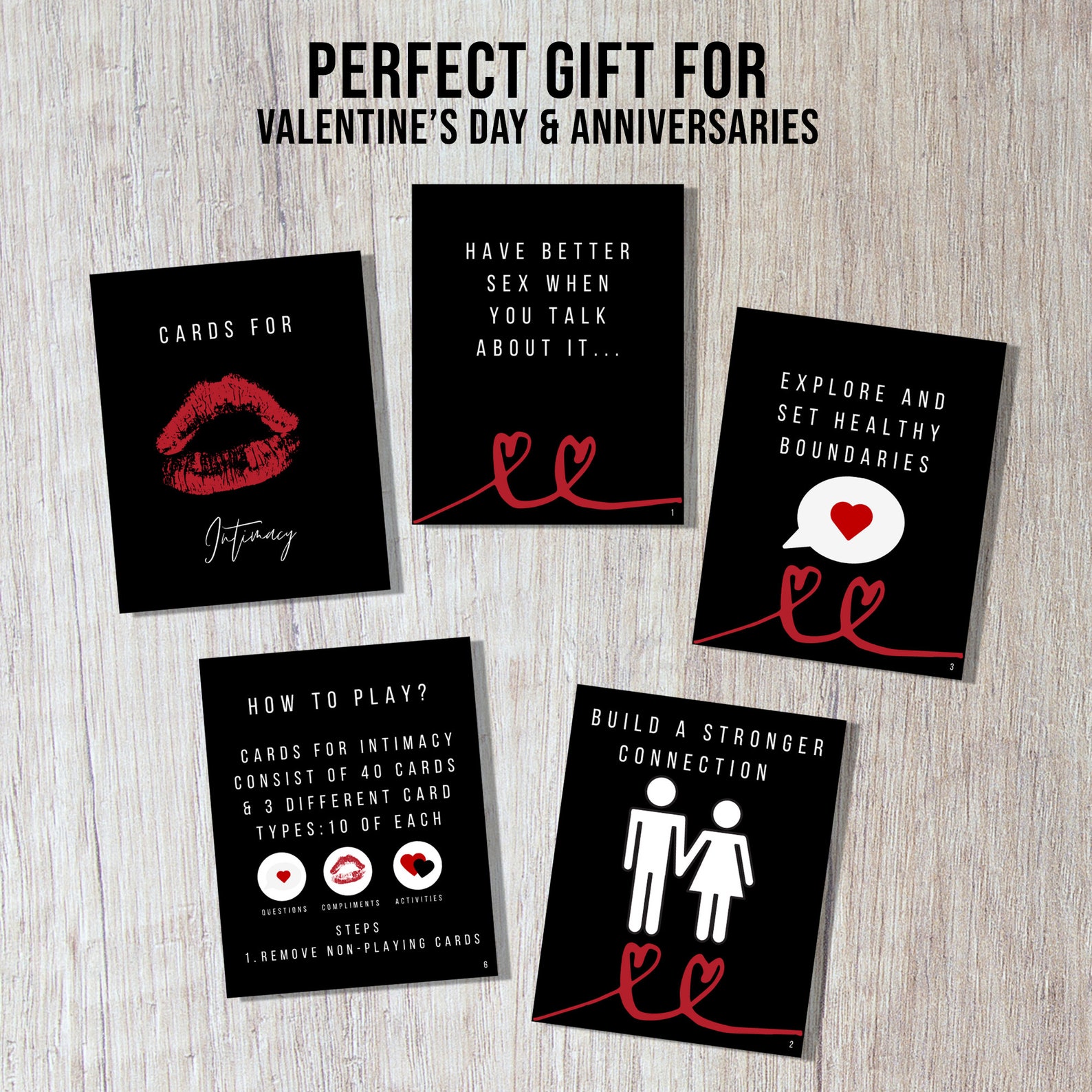 Printable Sex Card Game For Couples Intimate Card Game Etsy