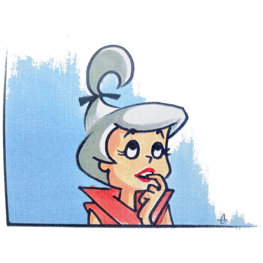 Judy Jetson Bathroom Art - Etsy Israel