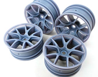 Llantas RC 1/10 para Tamiya Porsche 911 GT3 R (992) Coche RC de carretera / Hop-up RC / Mejora / Detalle a escala