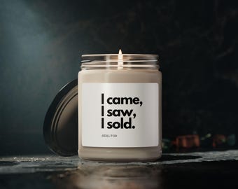 Realtor Scented Candle, 9oz
