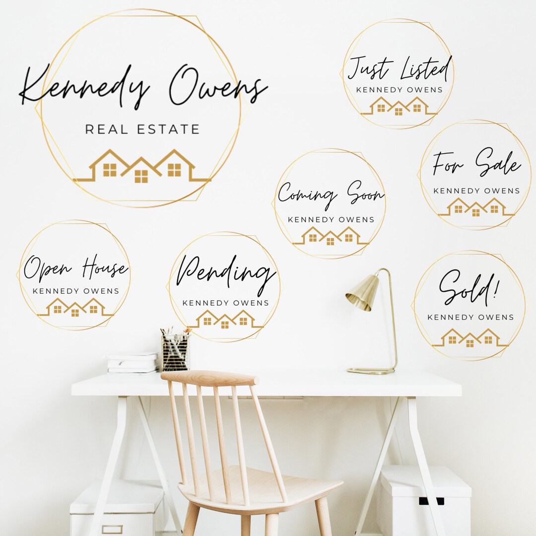 Realtor Logo | Brand Kit | Real Estate Logo | Overlays | Real Estate ...