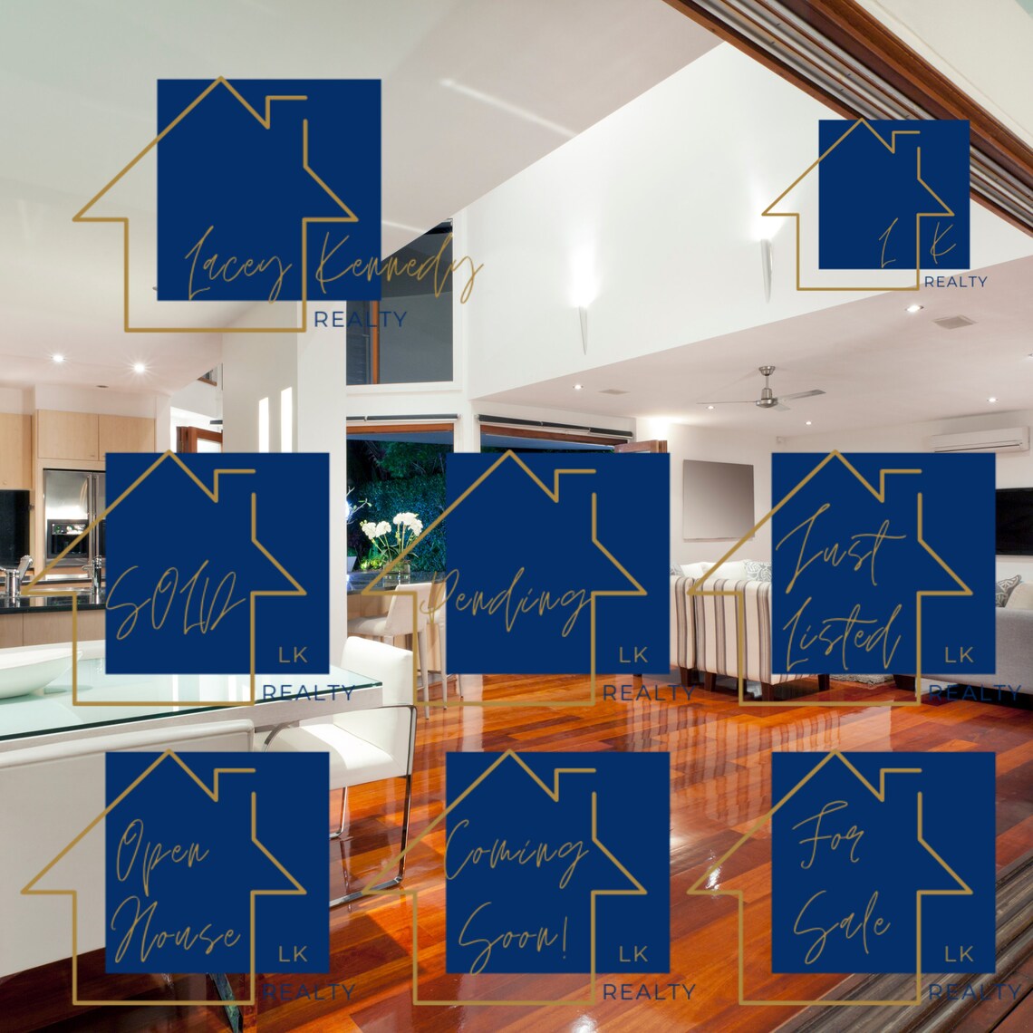 Realtor Logo | Brand Kit | Real Estate Logo | Overlays | Real Estate ...