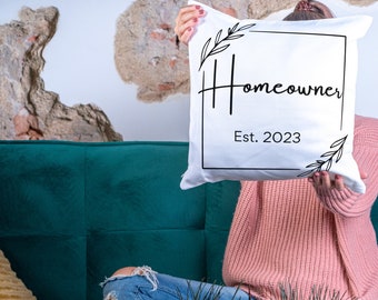 Homeowner | Housewarming | Closing Gift | Throw Pillow
