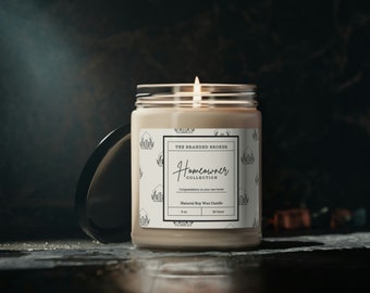 Homeowner Soy Candle, Real Estate Candle, Housewarming Gift, Closing Gift, Homeowner Gift, Real Estate Gift