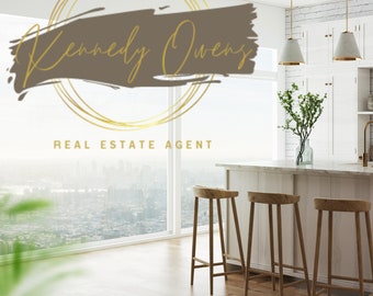 Makler Logo | Real Estate Logo | Personalisiertes Logo | Makler Marketing | Real Estate Marketing | Agent Logo | Marke