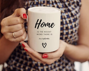 Home is the Nicest | Coffee Mug | Real Estate Mug | Closing Gift | Housewarming Gift | Realtor Mug | Agent Mug | Coffee Mug Design | Realtor