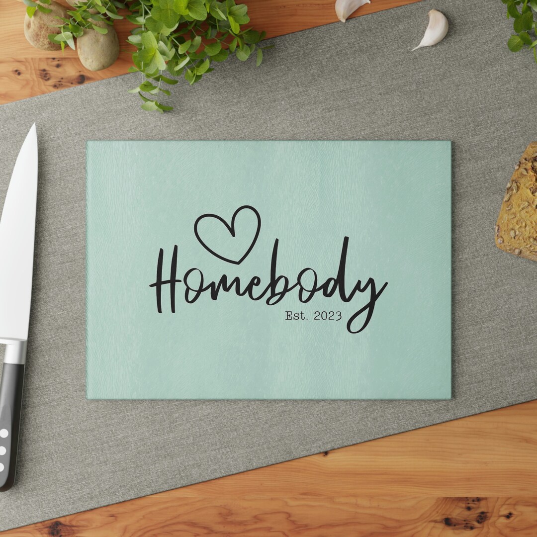 Homebody Closing Gift, Housewarming Gifts, Homeowner Glass Cutting