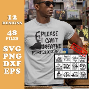 Black Lives Matter blm Bundle SVG PNG DFX y Eps File Bundle Pack 1