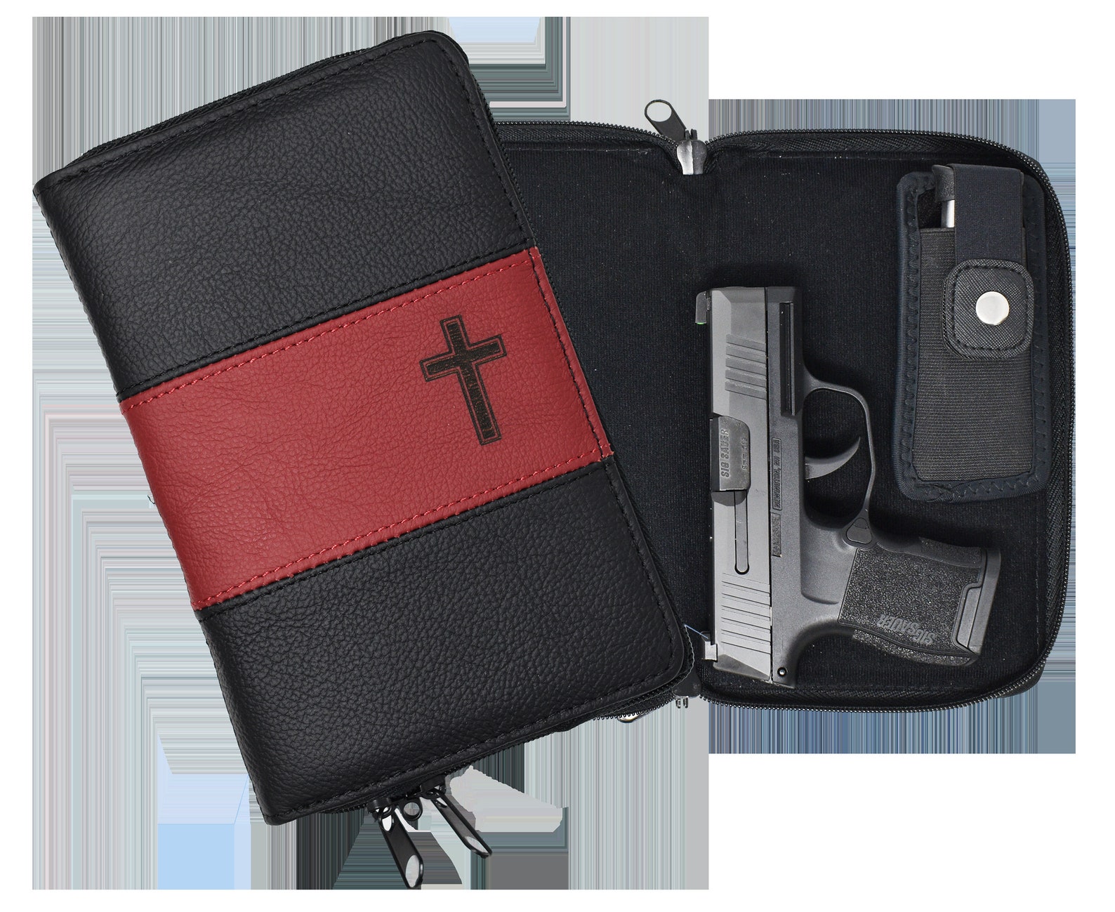 Garrison Grip Quality Leather CCW Bible Gun Case for Compact Etsy
