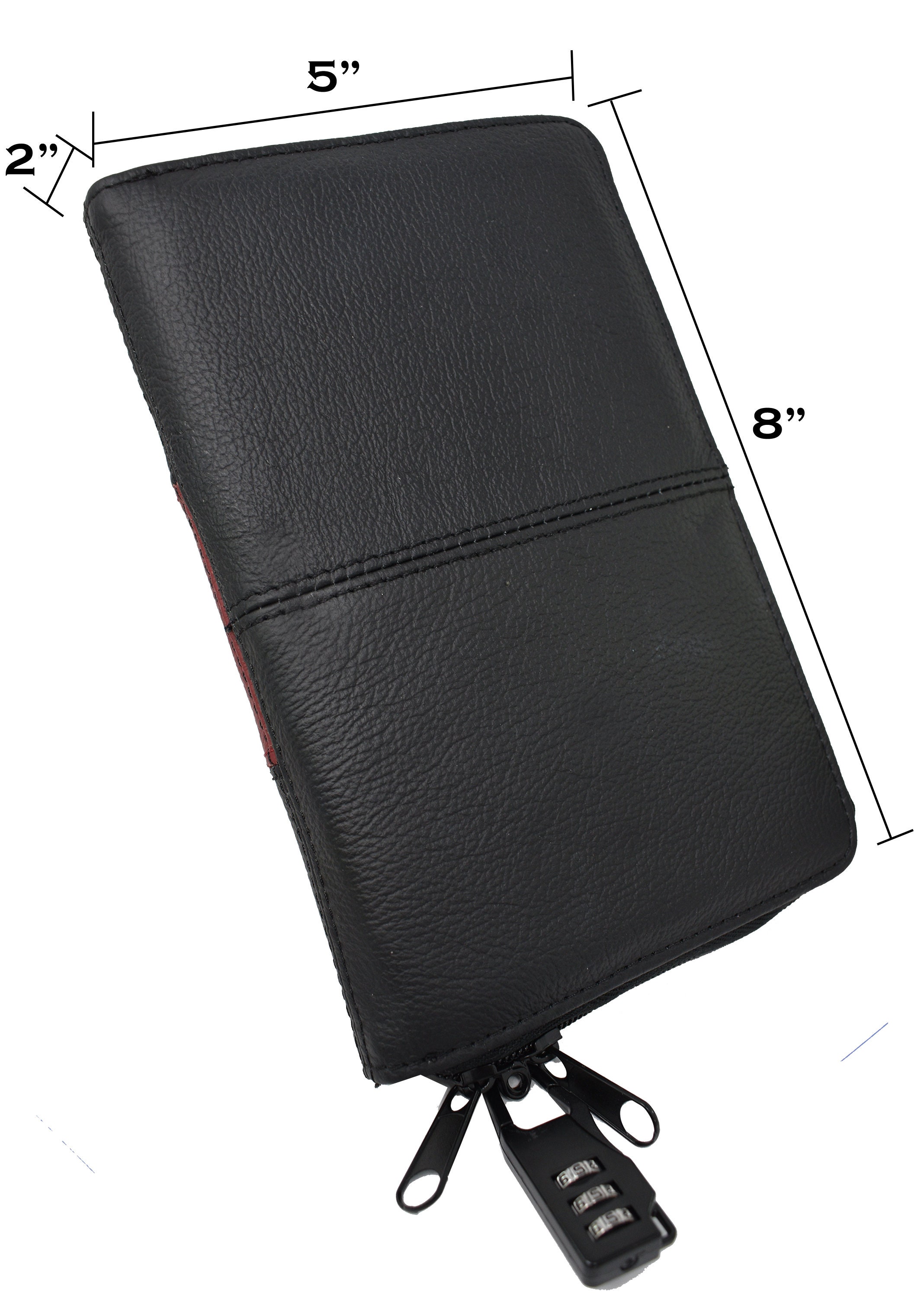 Garrison Grip Quality Leather CCW Bible Gun Case for Compact and