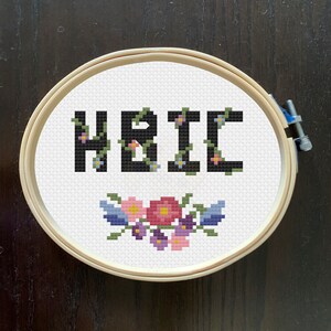 HBIC Cross Stitch Pattern PDF DOWNLOAD