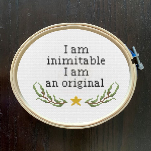 Original Hamilton PDF Cross Stitch Pattern Etsy