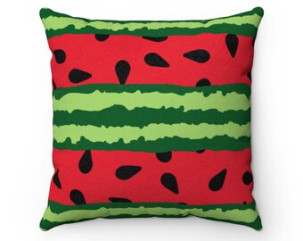 outdoor watermelon pillow