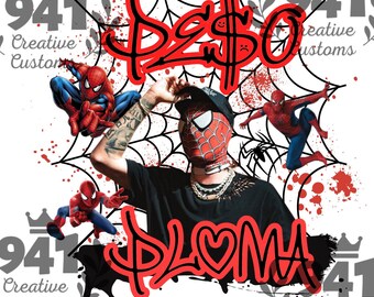 peso pluma spidetrman png file /tumbler wrap 20 oz straight