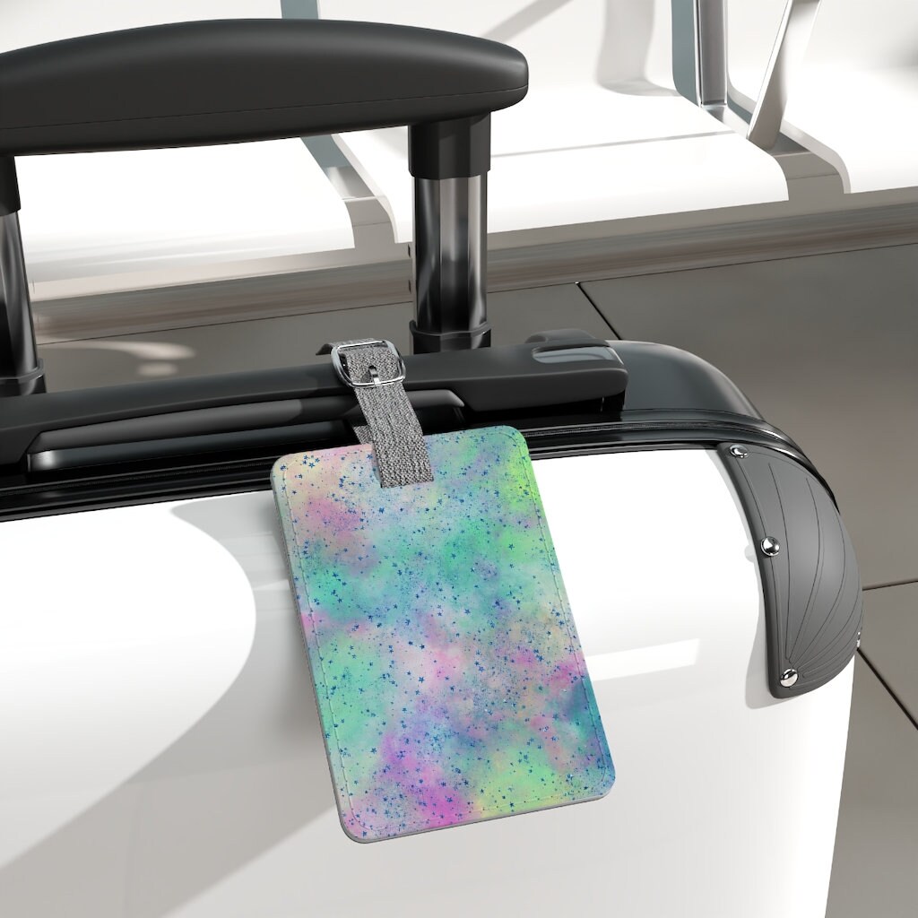Colorful Bag Tag Stars Bag Tag Sky Bag 