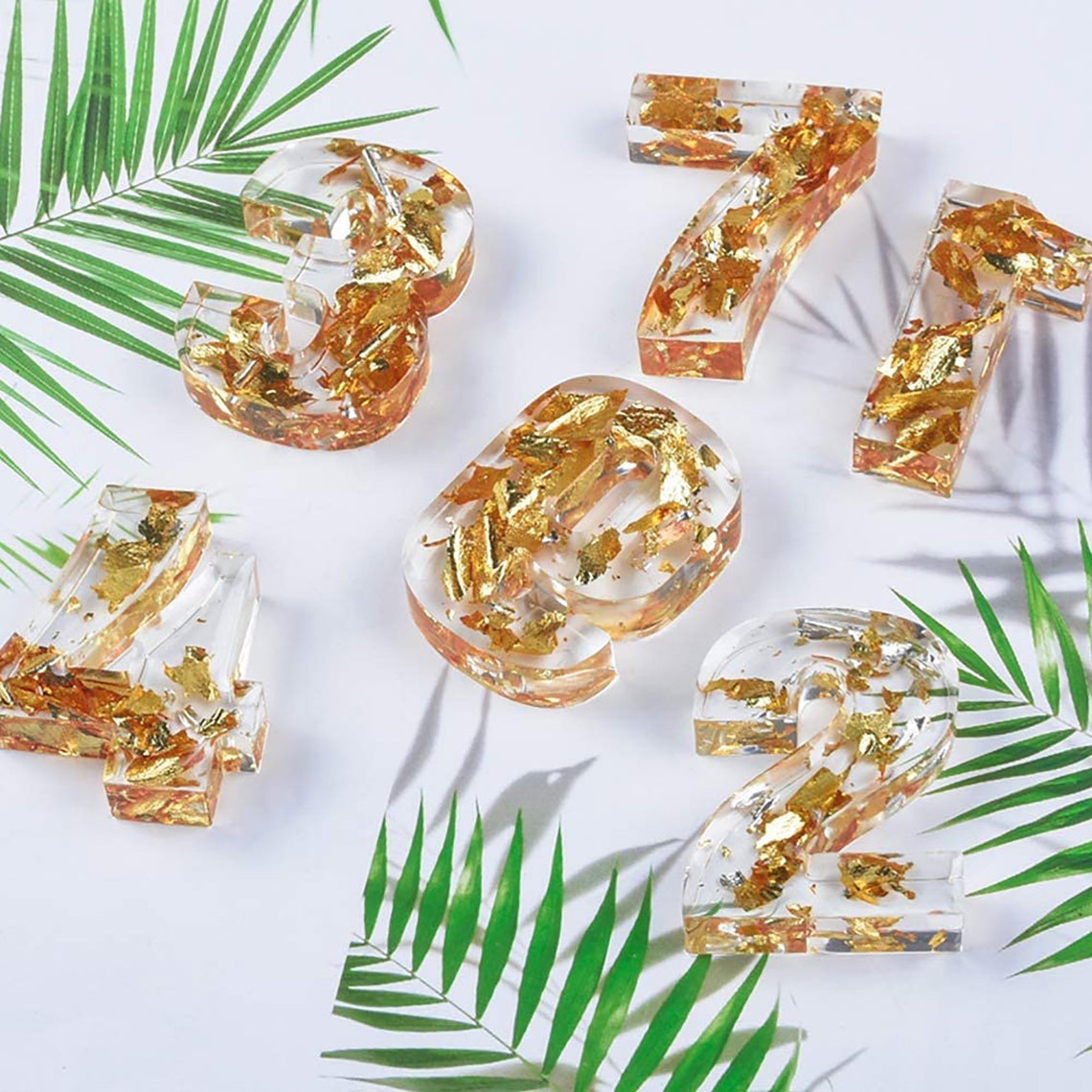 101Pcs/set Alphabet Resin Molds Letters Numbers Casting Mold Etsy