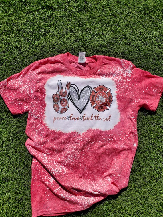 bleach and sublimation shirts