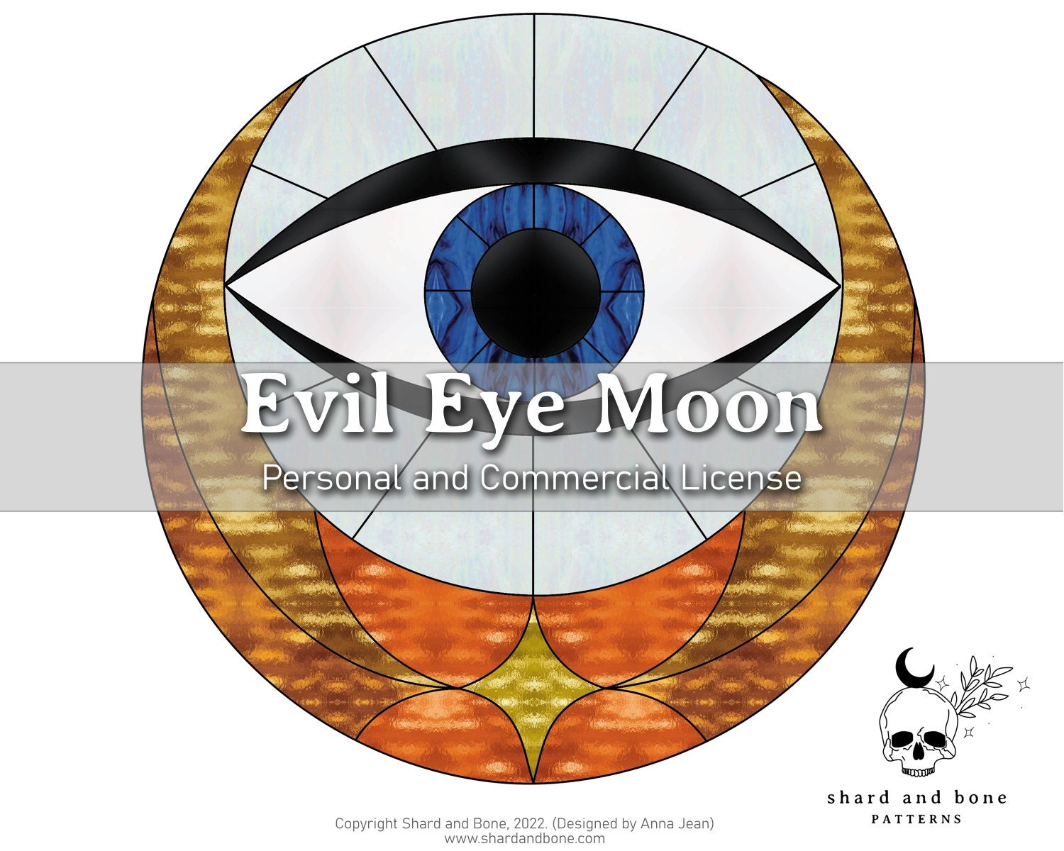 Moon Dance Tee - Wine Evil Eye