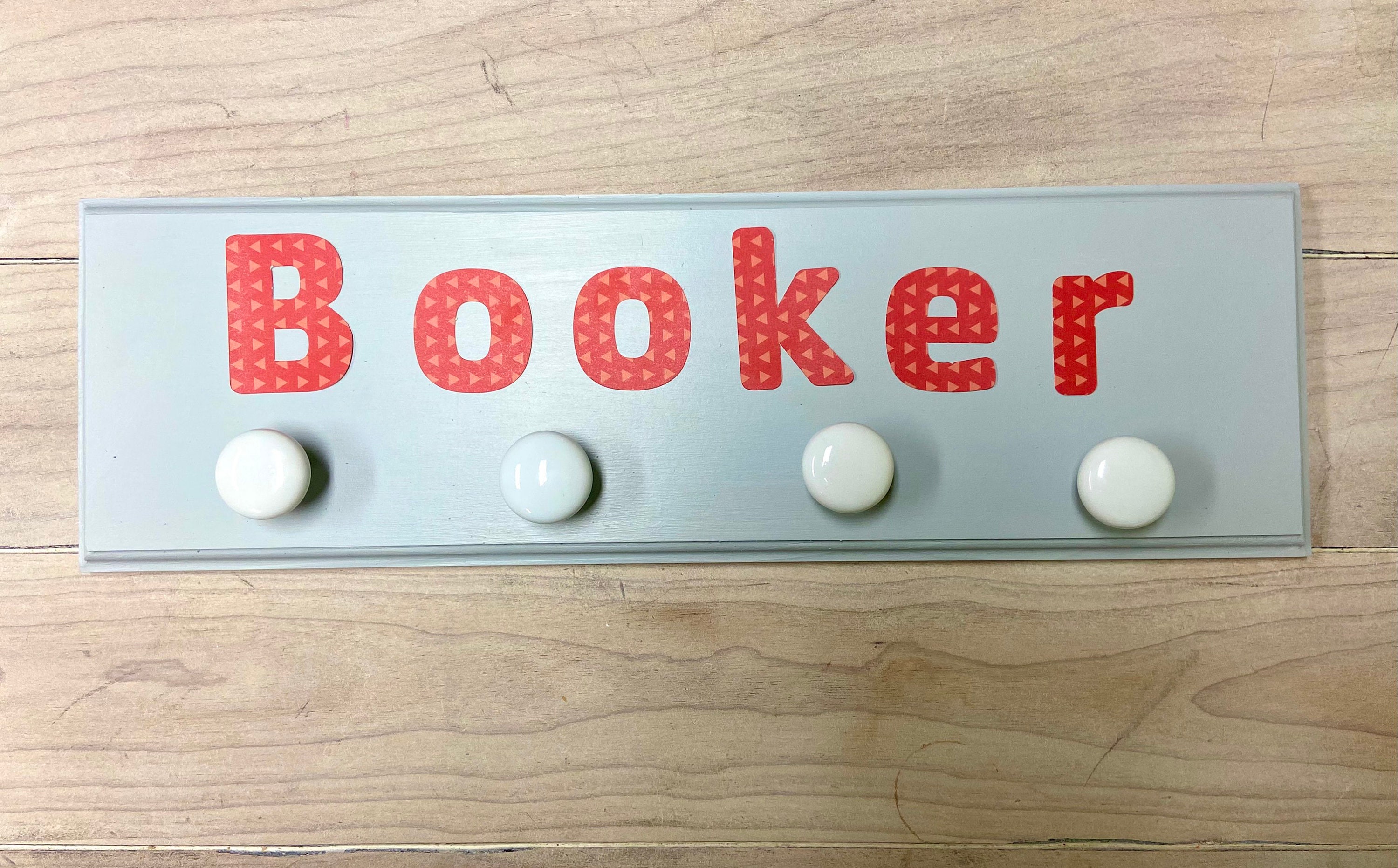 personalised wall hooks