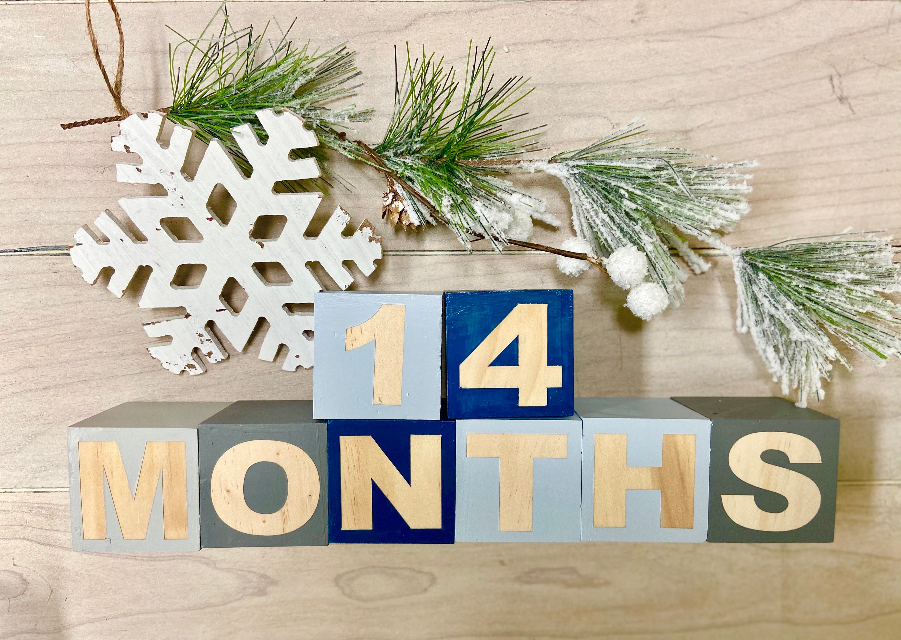 Alphabet Blocks Baby Name Letter Blocks Baby Boy Gift Etsy