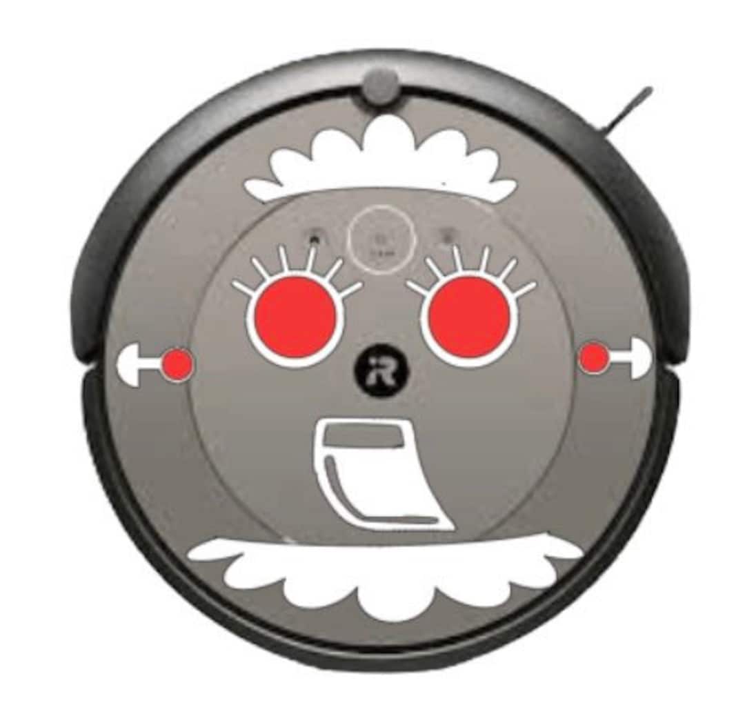 Original Deluxe Rosie the Robot Face Decals for Your Robotic Floor