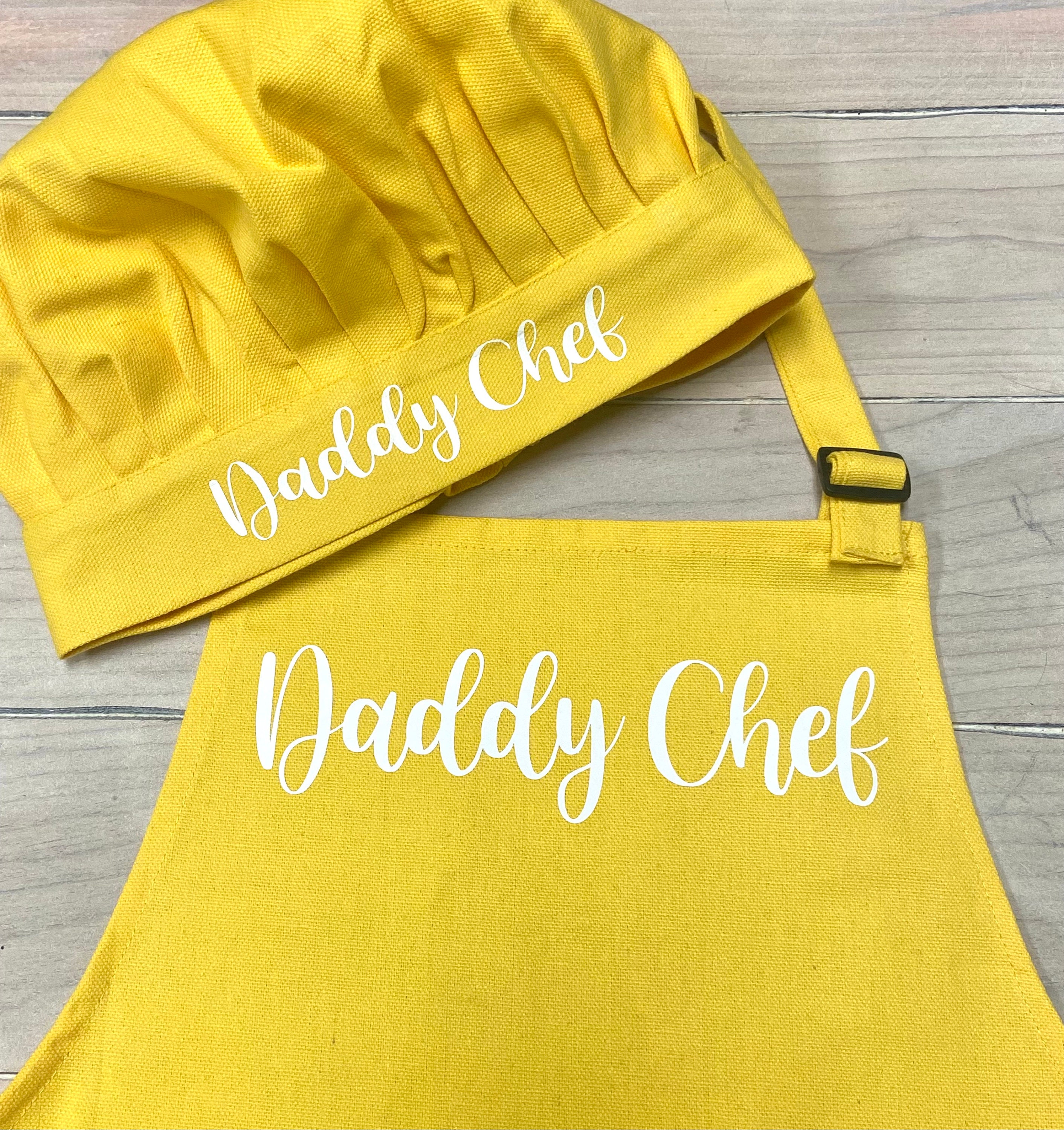 Chef Apron and Chef Hat Personalized Apron Adult Chef Hat Etsy