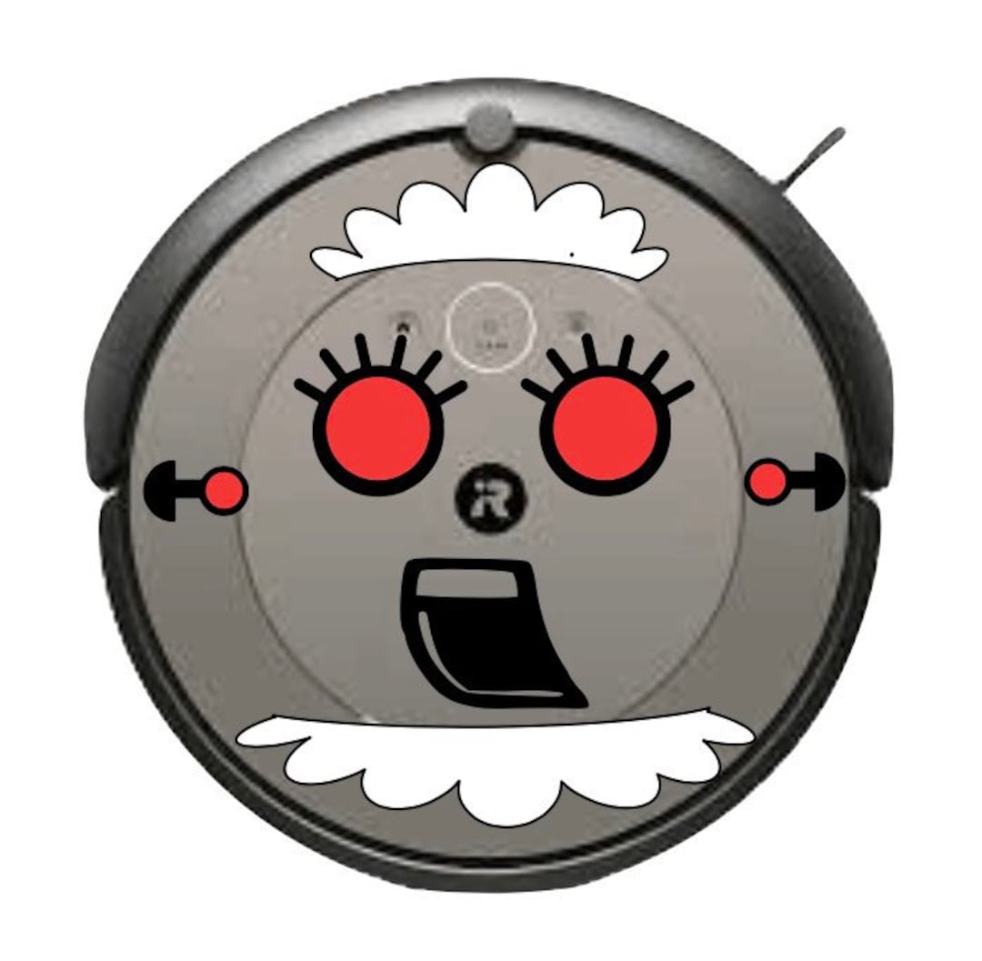 Original Deluxe Rosie the Robot Face Decals for Your Robotic Floor