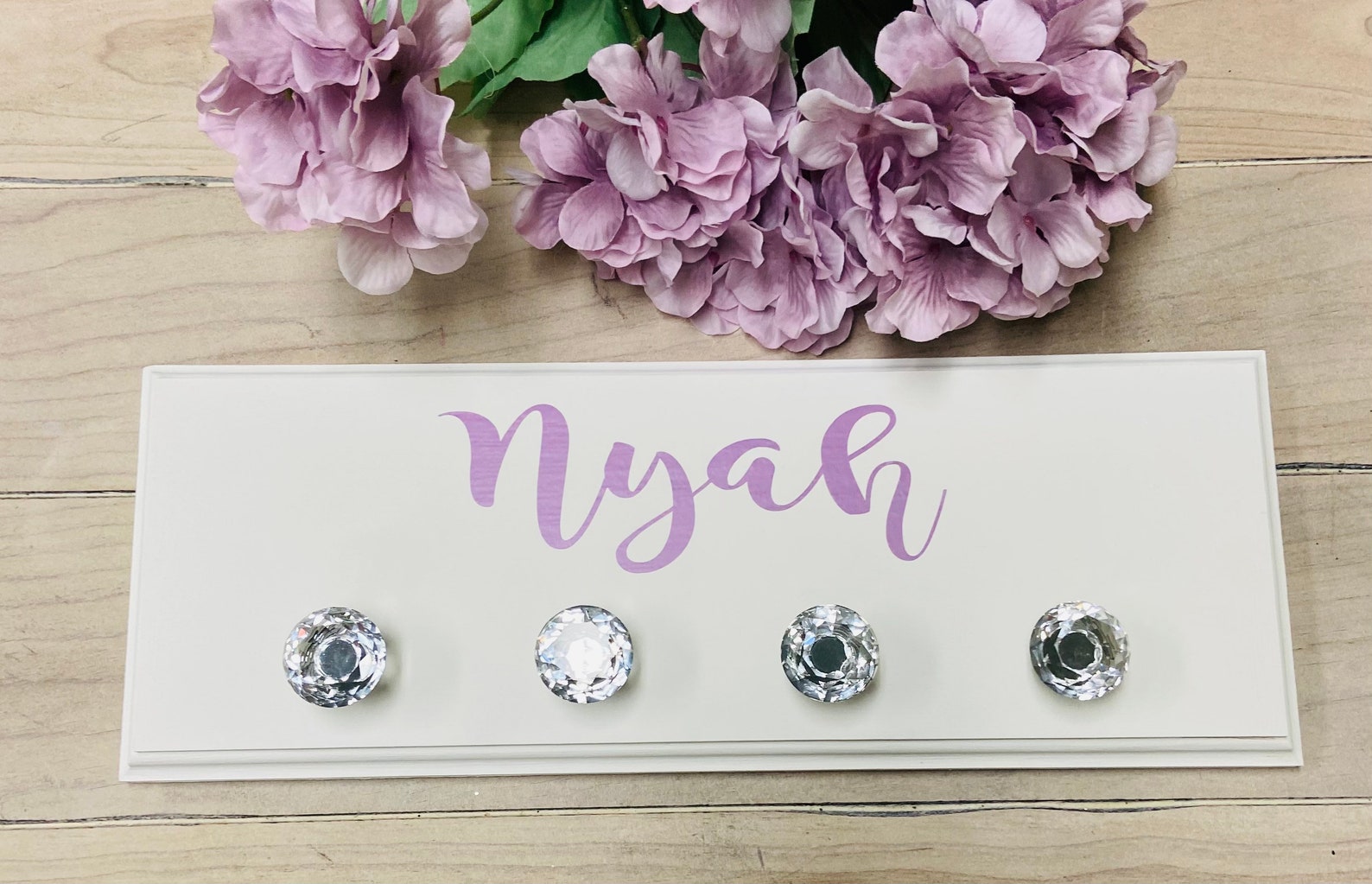 personalised wall hooks