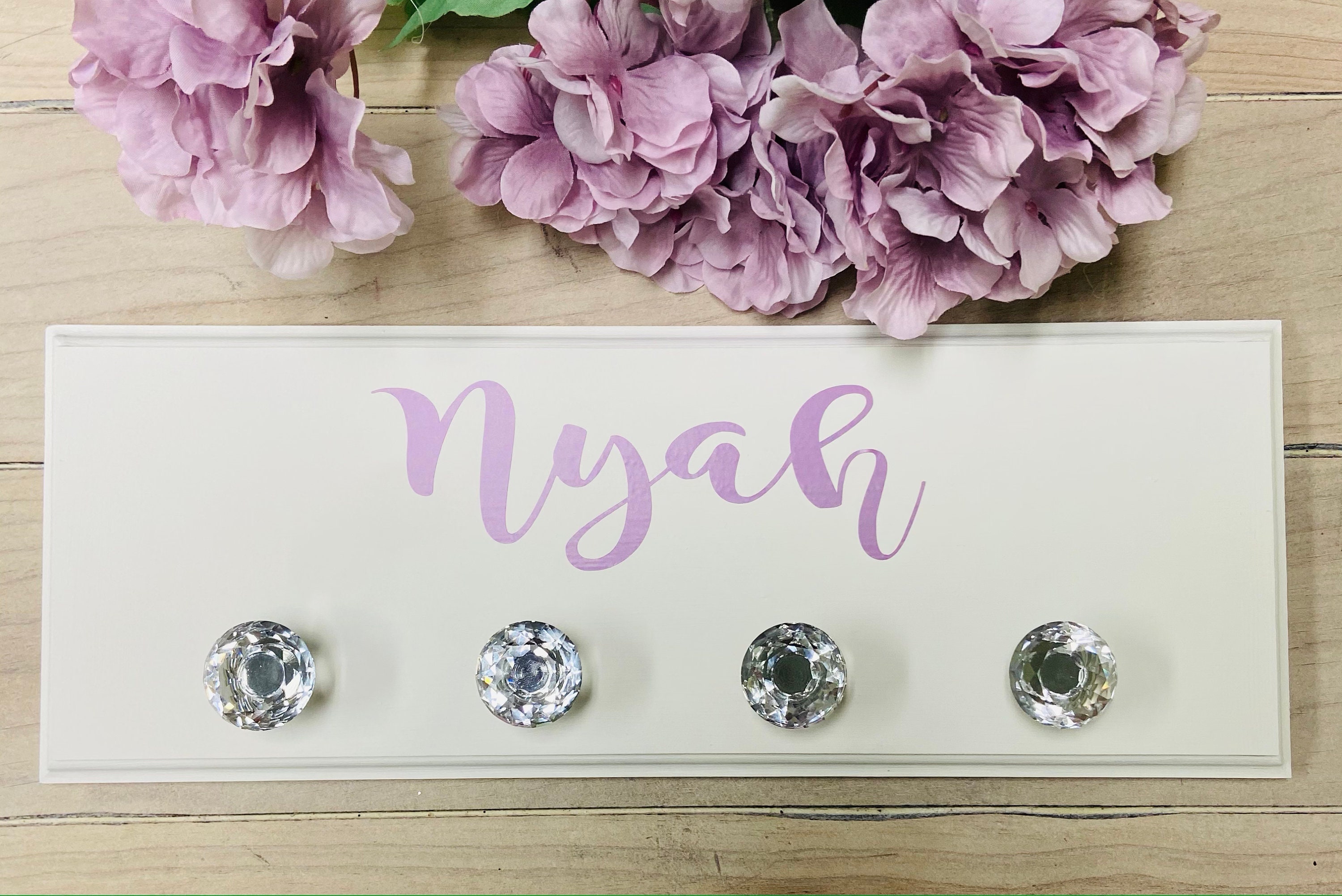 personalised wall hooks