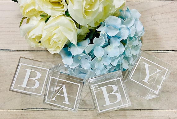 Acrylic abc sale blocks