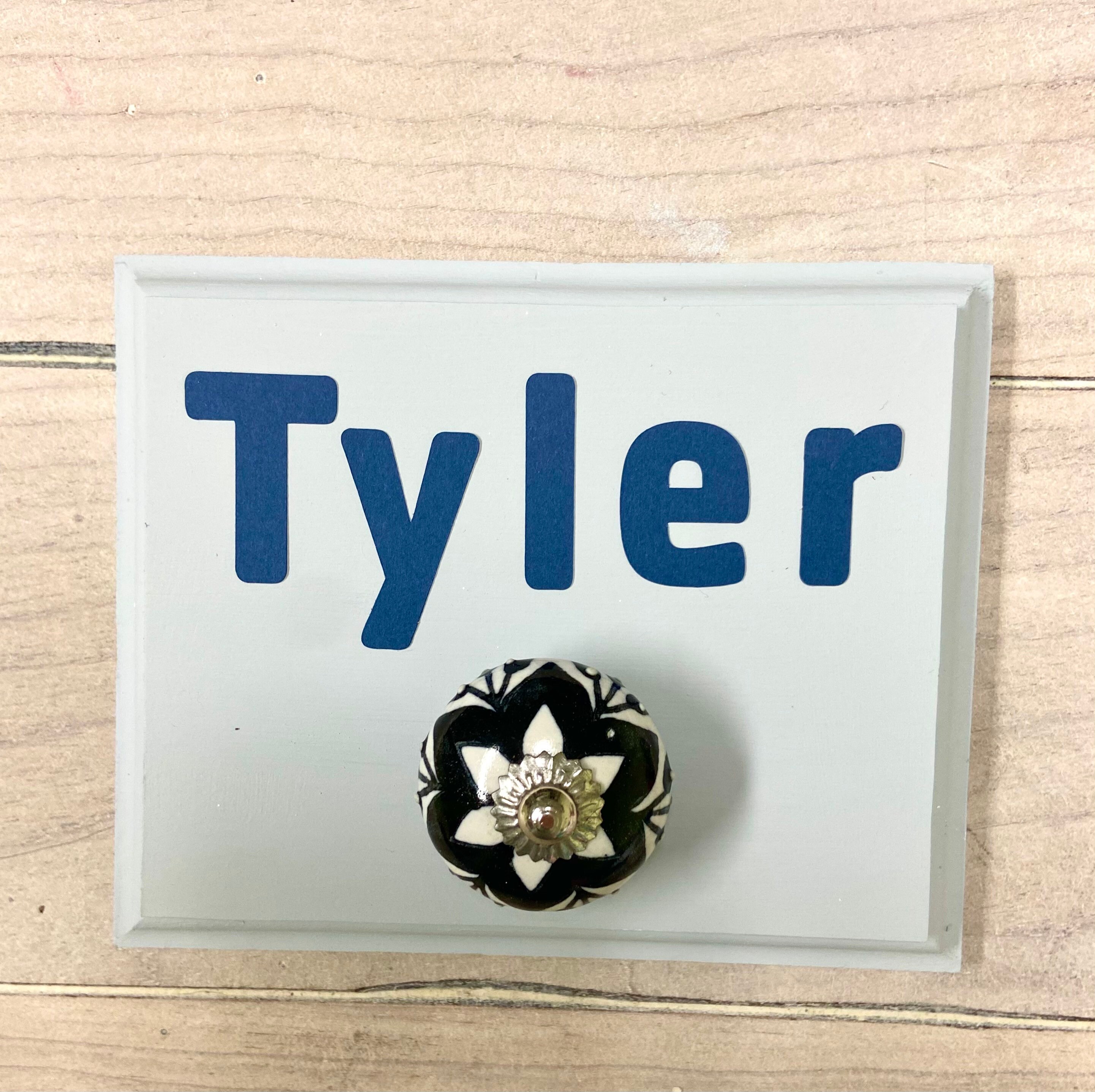 personalised wall hooks