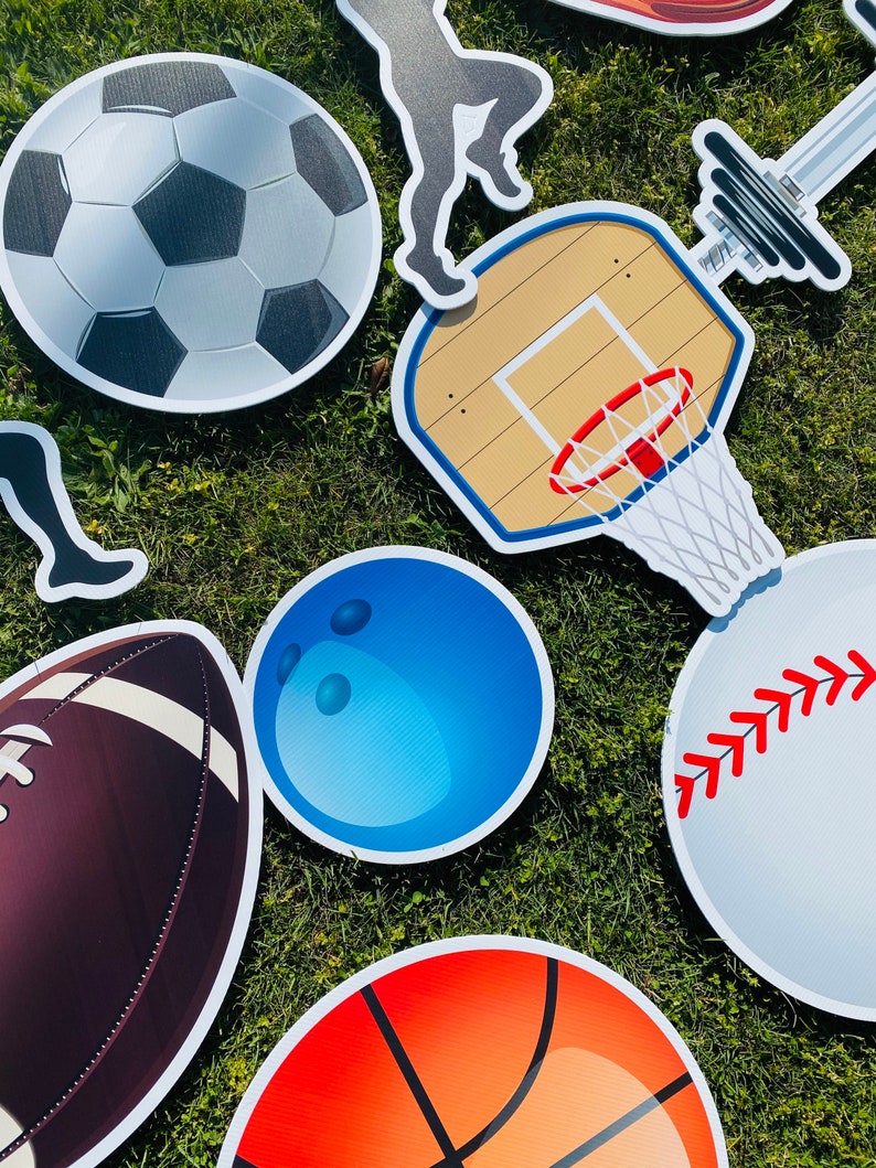 Mega Sports Package yard Card rental business set Etsy