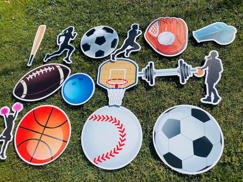 Mega Sports Package yard Card rental business set Etsy