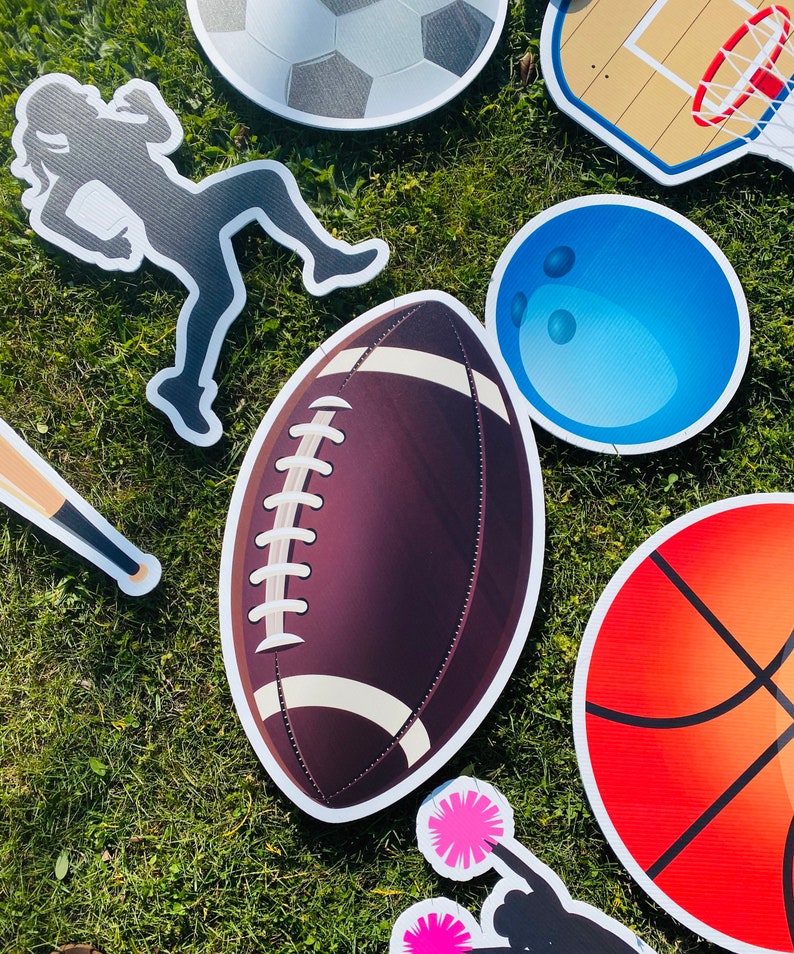 Mega Sports Package yard Card rental business set Etsy