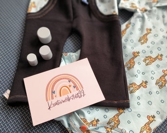 Babyset Waldtiere - Größe 74