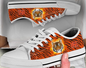 Armsttm Women Skate Shoes tiger print painting Classic Suede Sneaker Armsttm Women Skate Shoes tiger print painting Classic Suede Sneaker