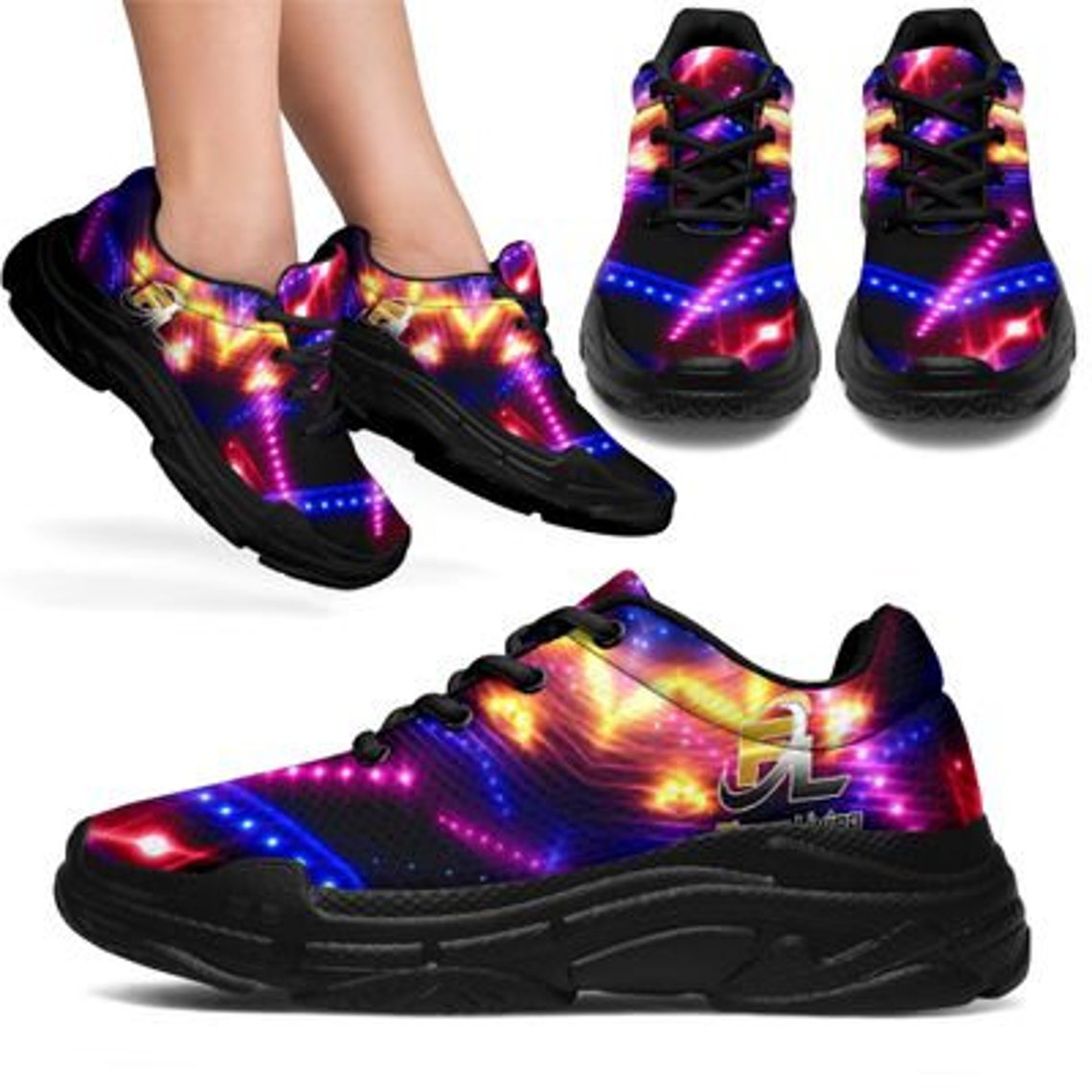 Jupiter Shoe Abstract Art Sneakers Running Shoes Etsy